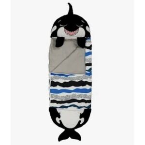 Happy Nappers Shark Kids Sleeping Bag Pillow Plush Nap Sack Medium 54"